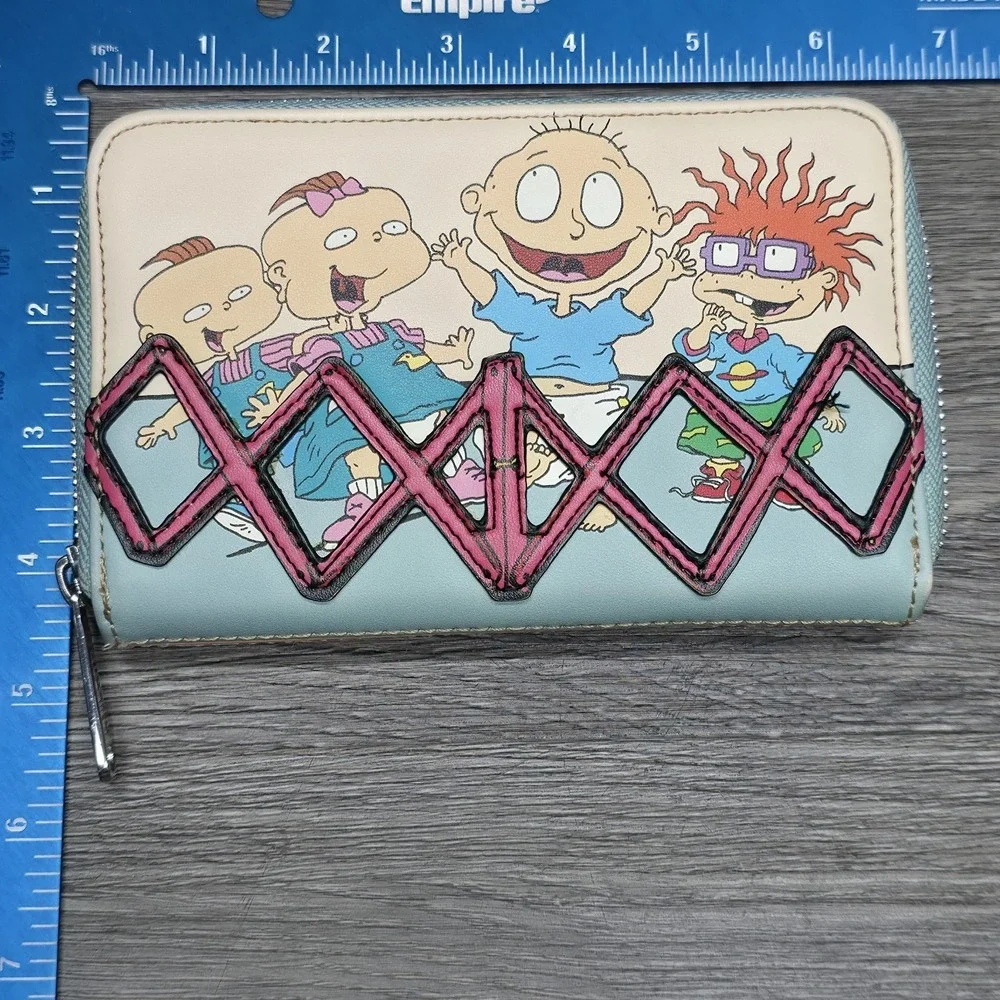 Loungefly Nickelodeon Wallet - 90s Rugrats Theme - Zip Around Wallet
